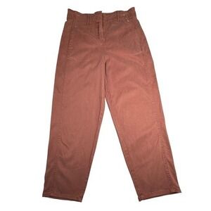 Joie Women's Size 8 Crop Pants High Rise Straight Leg Casual Trousers NEW